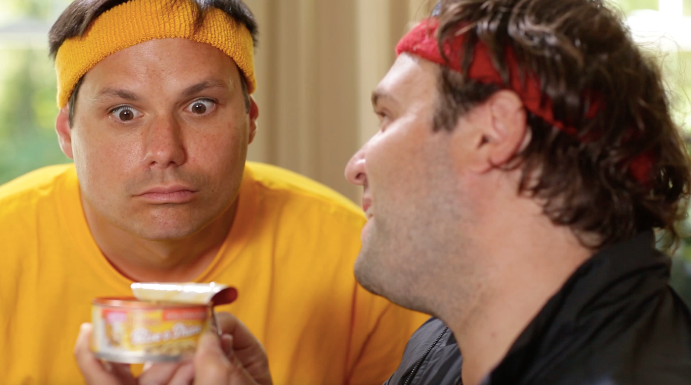 Comedy still from The Friskies